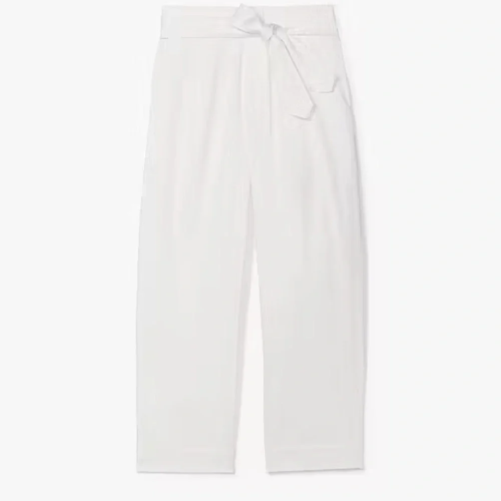 Kate Spade Poplin white cropped pants size 0 - Picture 2 of 12